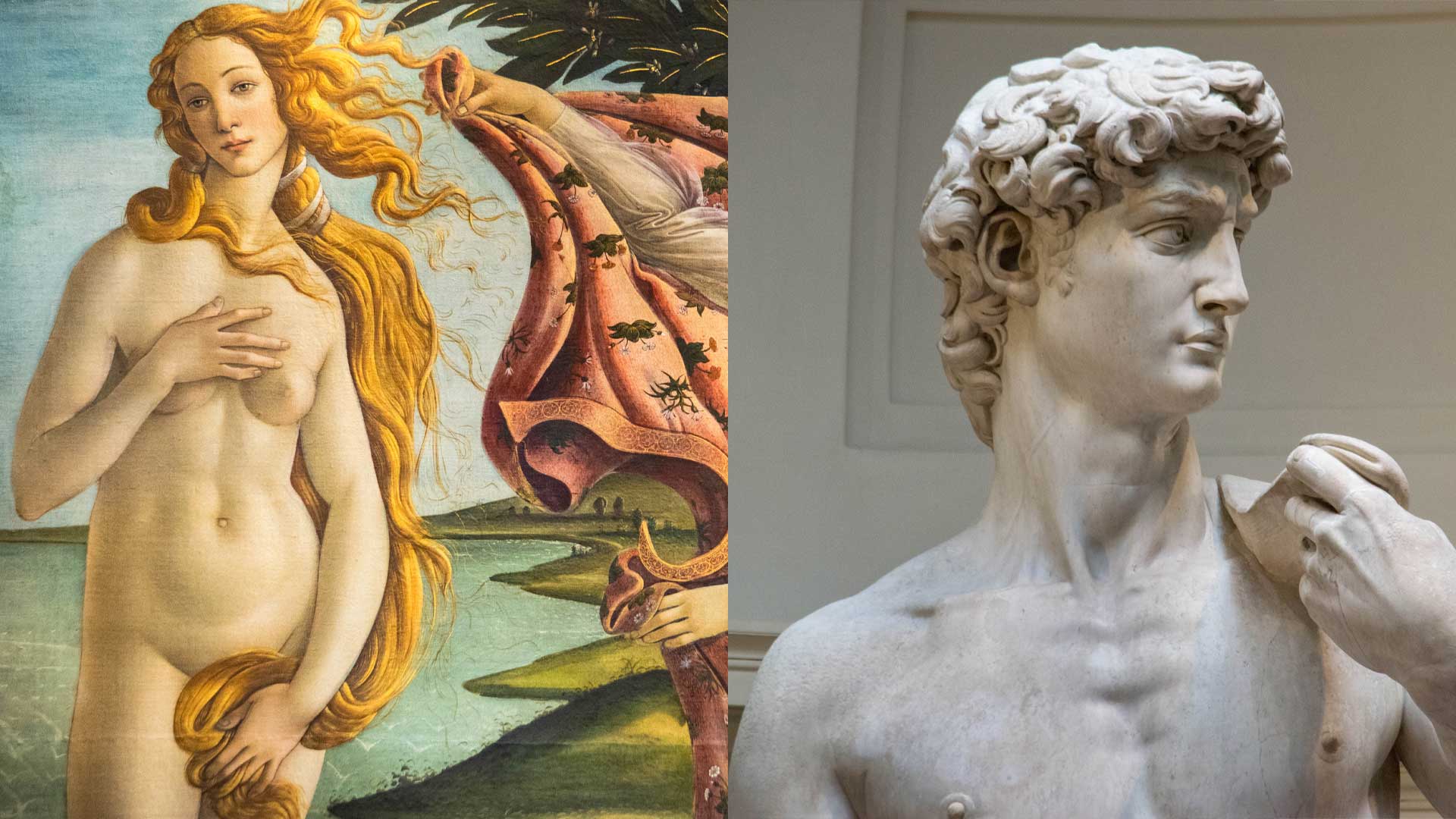 3H Semi Private Guided Tour to Uffizi Gallery & Accademia Gallery